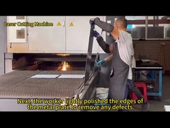 Edelstahlplatte 1500W Laserschneidemaschine für handgefertigte Küchenspülmaschine