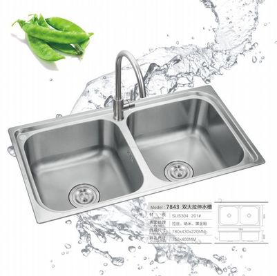 Guter Preis Smart Black Nano Whale Wasserfall Einfach-Slot Honigsehe Waschbecken Waschbecken Doppelbecken Küchenspülmaschine große Töpfe Online