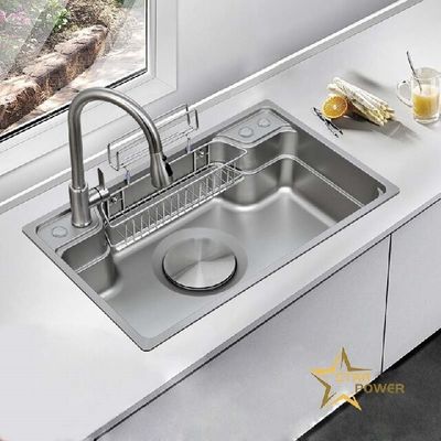 Qualität  304 Stainless Steel Kitchen Sink Machine for Modern Kitchens with Large Capacity Fabrik