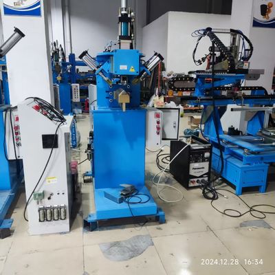 Guter Preis PLC-gesteuerte hydraulisch-pneumatische Schweißnaht-Pressmaschine 380V Online