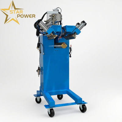 Guter Preis 4-Ecken-Nahtlose Eckrundungs-Schweißmaschine mit einstellbarem Radius R1-R10mm für Edelstahl-Tür- und Fensterrahmen mit Synchron-Schweißen und nahtlosen Verbindungen Online