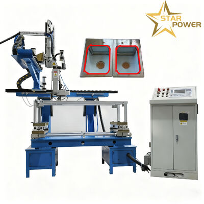 Guter Preis CNC-gesteuerte Spülbecken-Paneel-Schweißmaschine mit nahtloser Schweißung und Präzisionsausrichtung für Küchenspülen Online