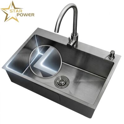 Guter Preis 20 Inch Drop-In Single Bowl Bar Kitchen Sink SUS304 20 Gauge with Basket Strainer Online