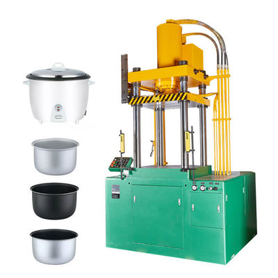 Nicht Strahln-hydraulische Presse-Art der Stock-innere äußere Kochgeschirr-Produktions-Maschinen-4 der Spalten-2