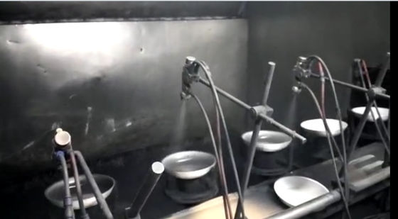 Automatische Farbbeschichtungs-Kochgeschirr-Fertigungsstraße-Maschine für die Aluminiumgerät-Herstellung