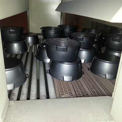 Automatische Farbbeschichtungs-Kochgeschirr-Fertigungsstraße-Maschine für die Aluminiumgerät-Herstellung