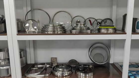 Glasplatten-Ausschnitt-Kochgeschirr-Fertigungsstraße für die Glasdeckel-Herstellung