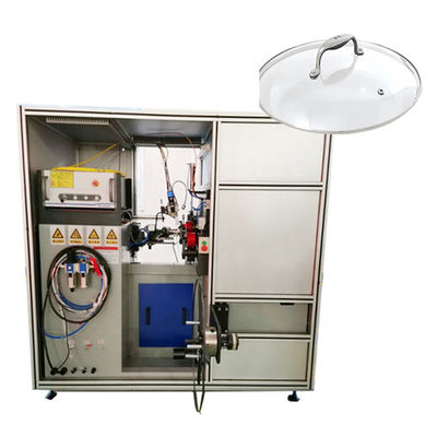 Guter Preis Fertigungsstraße des Kochgeschirr-380V für Glas- Deckel Stahl-Ring Welding Online