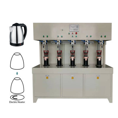 Automatische Induktions-Bronzierenmaschine für Kochgeschirr-Edelstahl Pan Brazing