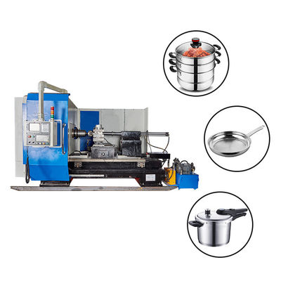 Automatische CNC-Metallspinnmaschine für Edelstahl-Kochgeschirr ISO bestätigte