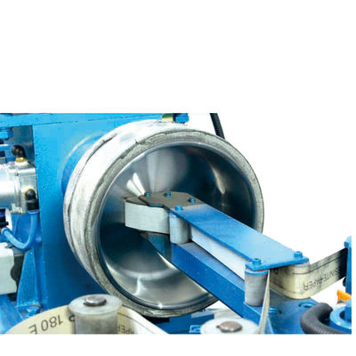 Edelstahl-Topf-Poliermaschine 2000 KN mit Servosystem