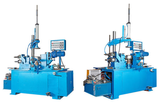 Hydraulische Rand-Ausschnitt-Zutat-Maschine für den Edelstahl-Topf, der das Drücken bördelt