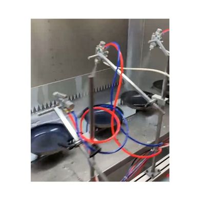 Guter Preis Industrielle automatische Spritzlackierverfahren-Maschine für Kochgeschirr-Produktion ISO bestätigte Online