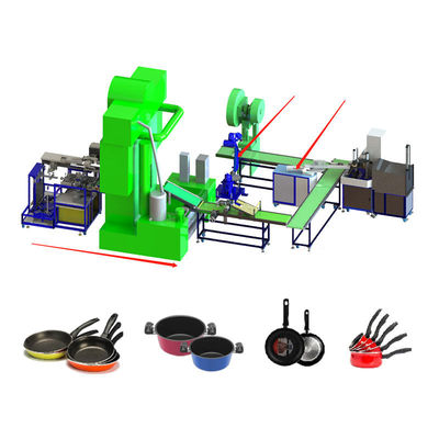 Nicht Stock-Edelstahl-Topf, der Maschine hydraulisches Selbstcnc-Lochen macht