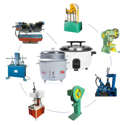 Qualität Industrieller Dampfkochtopf, der Maschine hydraulisch für die Plastiktrommel-Reis-Kocher-Herstellung herstellt Fabrik