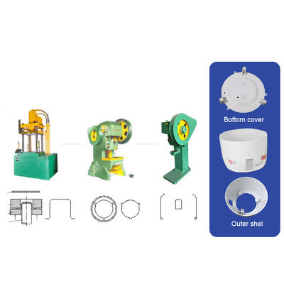 Qualität Automatische hydraulische Kochgeschirr-Fertigungsstraße-Maschine für die Reis-Kocher-Herstellung Fabrik