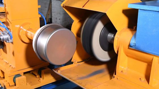 Automatische CNC Metall Kochgeschirr Schleifmaschine Polierer für Aluminium Edelstahl Pfannen Poliermaschine