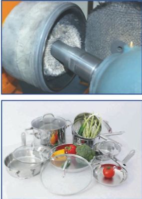 Die innere Poliermaschine, die mechanisch ist, tauschen den Innenpoliermittel-inneren Topf aus, der Maschine 140r/min 200mm herstellt