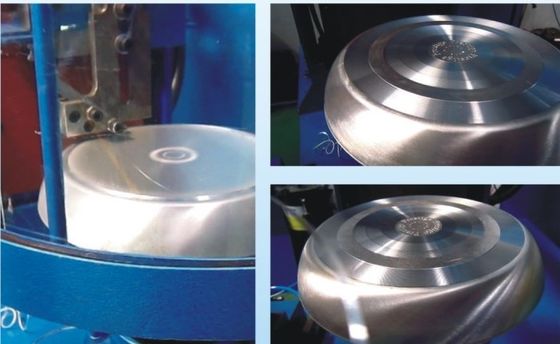 Äußere Poliermaschine für Metallabdeckungs-Abdeckungs-Poliermittel-Poliermaschine für Vakuumaufnahme der Kochgeschirr-Abdeckungs-2000r/min