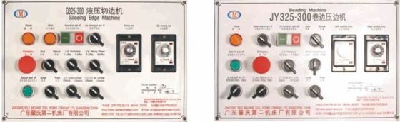 Maschine zum Schneiden von Kanten mit 4 Stationen, für das Schneiden von Kanten, für das Schneiden von Perlen und für das Pressen von Kochgeschirr