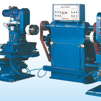Hochwertige Doppelkopf Abrasivgürtelmaschine Außensandmaschine Poliermaschine für Metallwaren