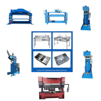 Produktionsausrüstung für Küchenspülen