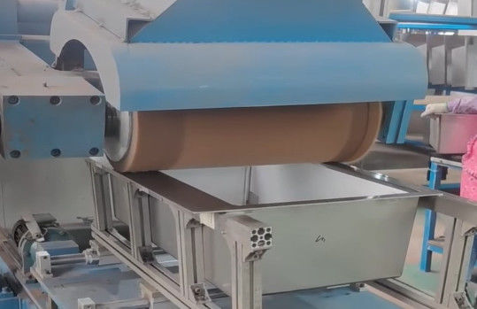 Automatische Doppelsandgurt Manuelle Dreiecksschleifmaschine Sinkdrahtzeichnung