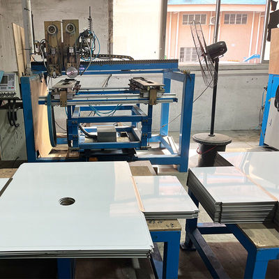 CNC-Superior-Schnellplattenverbindungsmaschine mit gerader Nähte für die handgefertigte Waschbeckenverarbeitung