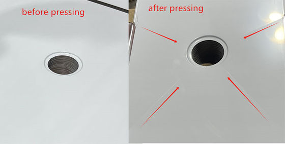 CNC-Automatisierung Hocheffizienz 30T Wasserleitung Biege-Maschine für handgefertigte Waschbecken Verarbeitung