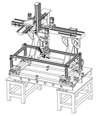 Leistungsstarke Mehrsachsige CNC-Schweißmaschine für komplexe Schweißarbeiten