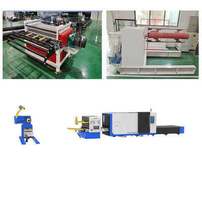 Vollautomatische, hocheffiziente, hochpräzise Metallspulenlaserschneidmaschine