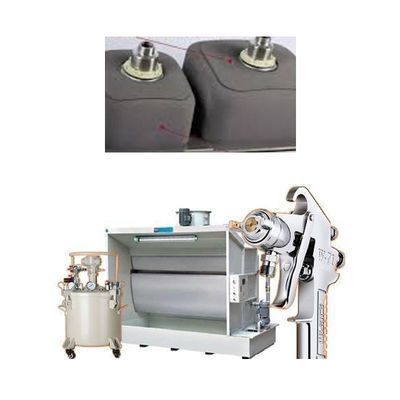 Automatische Stahlplattenmalmaschine für handgefertigte Spülflächen
