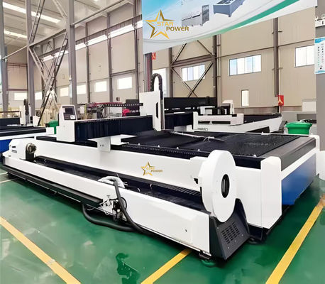 Keine Verformung keine Burr Präzisionslaserschneidemaschine Einzelplattform 3KW Präzisions-CNC-Laserschneidemaschine