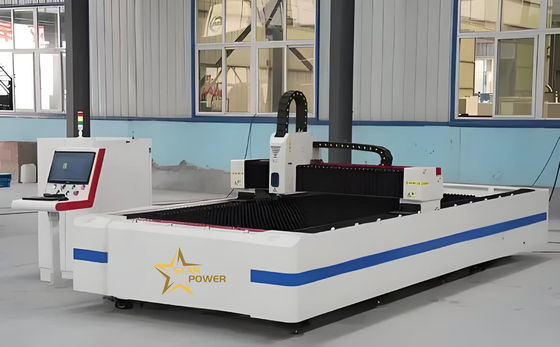 Keine Verformung keine Burr Präzisionslaserschneidemaschine Einzelplattform 3KW Präzisions-CNC-Laserschneidemaschine
