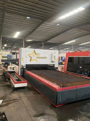 CNC-Laserschneidemaschine Metallmöbel Elektrogeräte Edelstahl Kohlenstoffplatte Laserschnitt