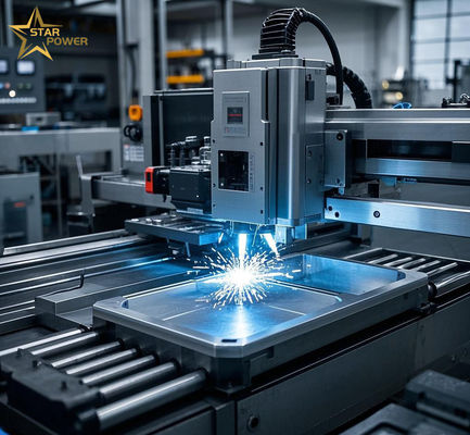 Großformat hocheffiziente Lasermaschine zur Metallschneiderei