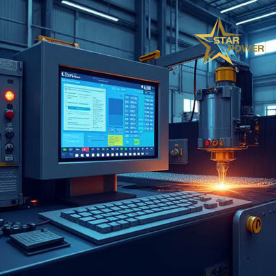 CNC-Schnellmaschine zum Schneiden von Edelstahlblechen mit Metalllaser