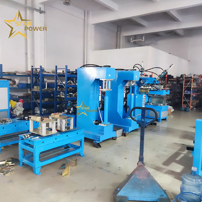Automatische Eckpressmaschine aus Edelstahl