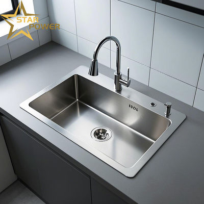 Guter Preis Luxuriöser Stil 304 Edelstahl Spülbecken angepasst Online