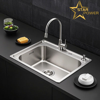Luxuriöser Stil 304 Edelstahl Spülbecken angepasst