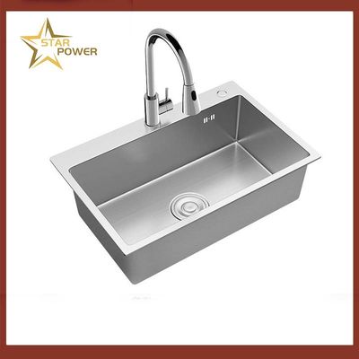 Edelstahl Küchenwaschbecken Großes Einzelwaschbecken