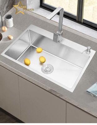 Küchengeräte Handgefertigte Spülbecken mit einer Kapazität von 2 kg