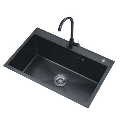 Handgemachte Küchenspüle aus Edelstahl