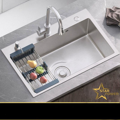 Küchenwaschbecken aus Edelstahl 304 Korrosionsbeständig