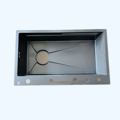 Graue Trennwand-Küchenspüle für moderne Küchen