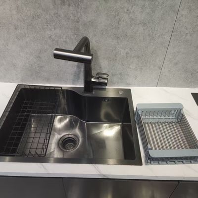 304 Edelstahl Doppelspülbecken für die Küche mit Zubehör
