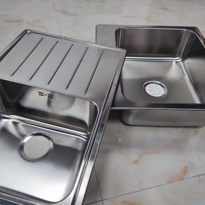304 Edelstahl Dehnbares Küchenspülbecken-Set, Anpassbare Größe