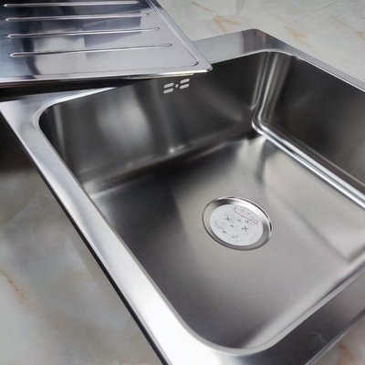 304 Edelstahl Dehnbares Küchenspülbecken-Set, Anpassbare Größe