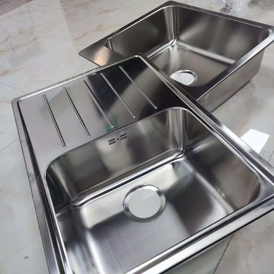 304 Edelstahl Dehnbares Küchenspülbecken-Set, Anpassbare Größe