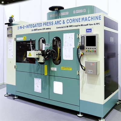 2-in-One integrierte Press-Bogen- & Eckmaschine (380V, 2,3KW, SPS-Steuerung)